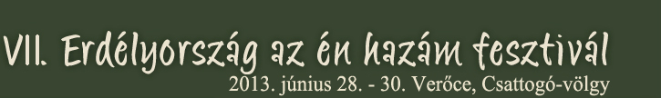 2010. jlius 2-4., Verce, Csattog-vlgy
